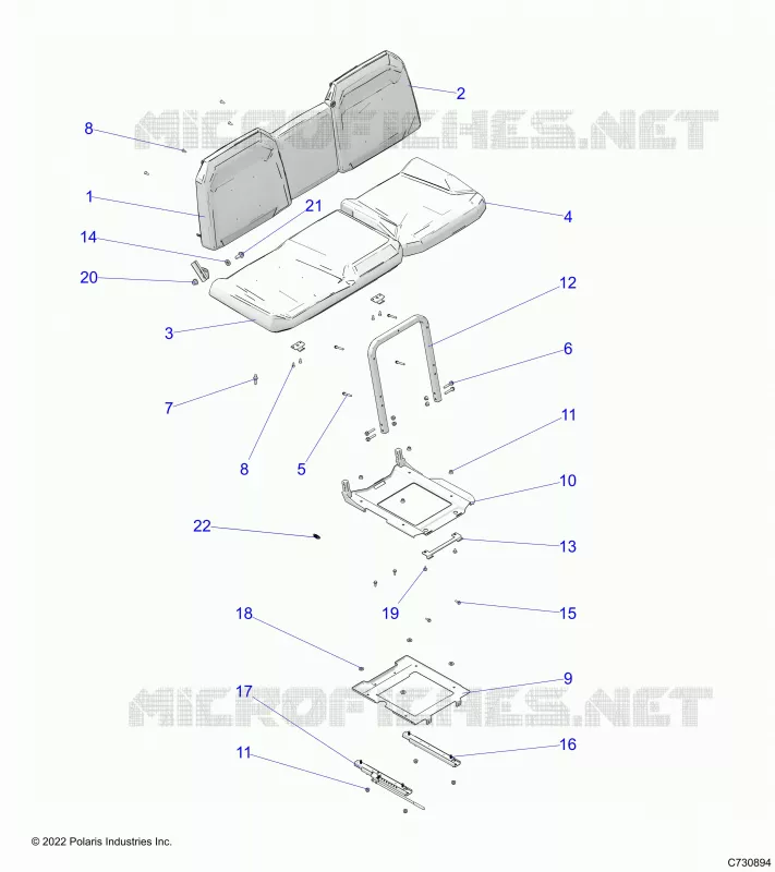 SIEGE ASM. AND SLIDER