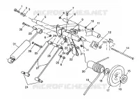 BRAS DE SUSPENSION ARRIERE 500 INDY 0982764(A)(B) AND EUROPEAN 500 INDY E982764A (4942104210B010)