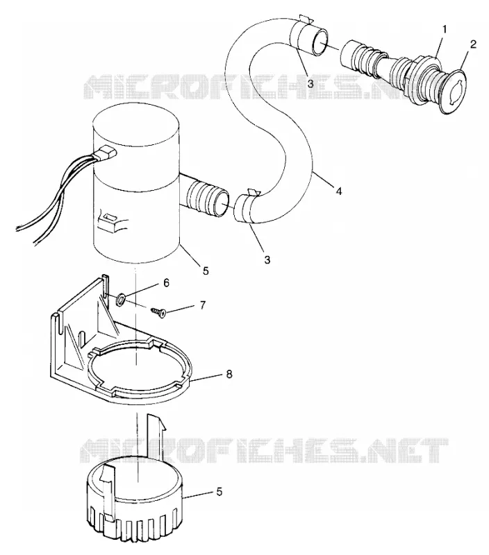 POMPE DE CALE SL 780 B974088 and Intl. SL 780 I974088 (4940924092B013)