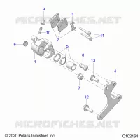 BRAKES, ETRIERS DE FREIN ARRIERE