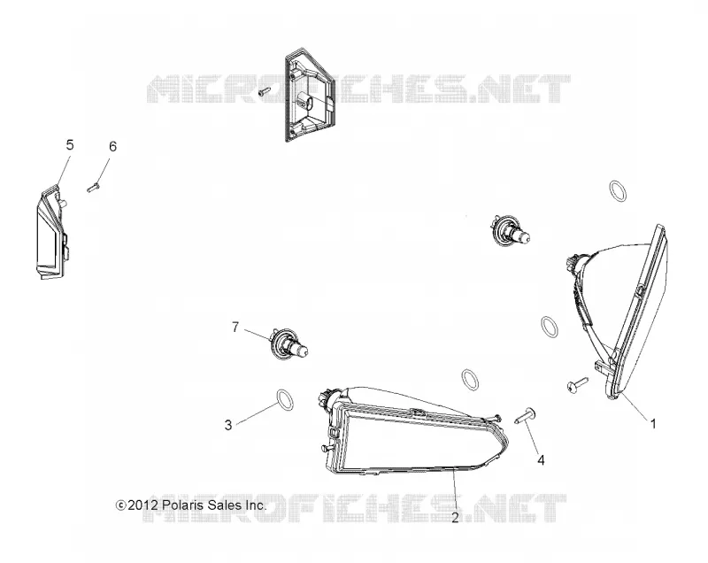 ELECTRICITE, HEADLIGHT AND TAILLIGHT