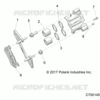 FREIN ARRIERE CALIPER