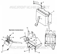 SUPPORT BATTERIE 500 EFI SKS 0962574, EFI RMK 0962974, and EUROPEAN 500 EFI SKS (4931983198C006)