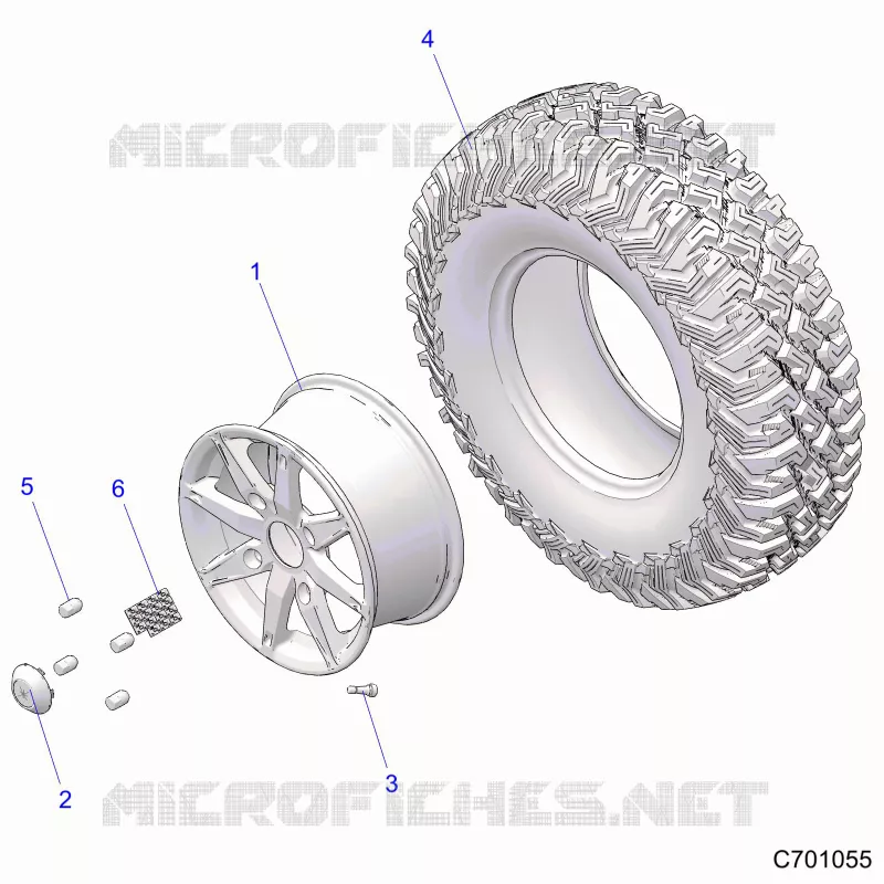 ROUES, FRONT