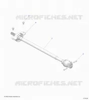 SYSTÃˆME DE TRANSMISSION, FRONT PROP SHAFT
