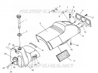 SIEGE ET RESERVOIR 440 XCR 0961660 (4932113211A007)