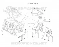 MOTEUR, WATER SYSTÈME DE REFROIDISSEMENT