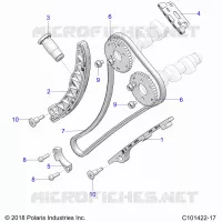 CHAINE DE DISTRIBUTION AND SPROCKET