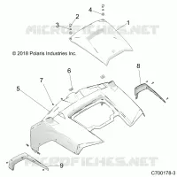 CAPOT AND FRONT BODY WORK