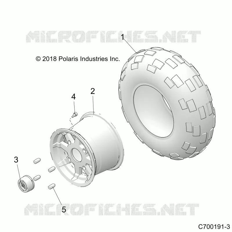 ROUES, REAR