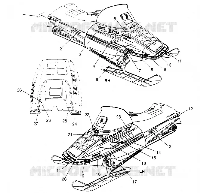 EMBLEMES SUPER SPORT 0950743 (4928882888A012)