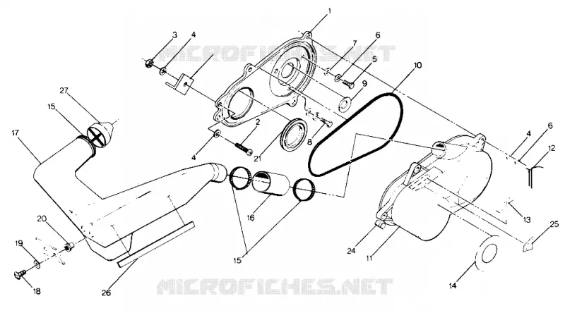 COUVERCLE D'EMBRAYAGE ASSEMBLY (49147514750023)