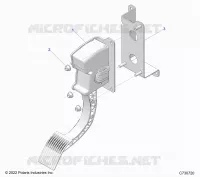 ENGINE, PEDALE D'ACCELERATEUR