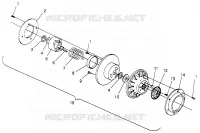 EMBRAYAGE DE TRANSMISSION 600 XCR SP 0965677 AND EUROPEAN 600 XCR SP E965677 (4932063206C002)