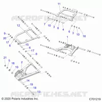 SUSPENSION ARRIERE CONTROL ARMS