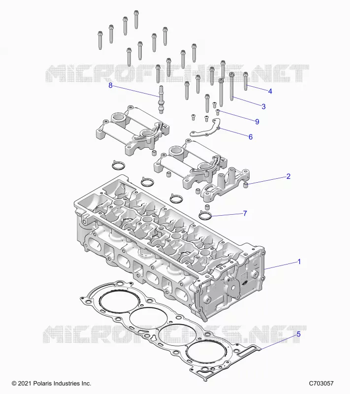 ENGINE, CULASSE
