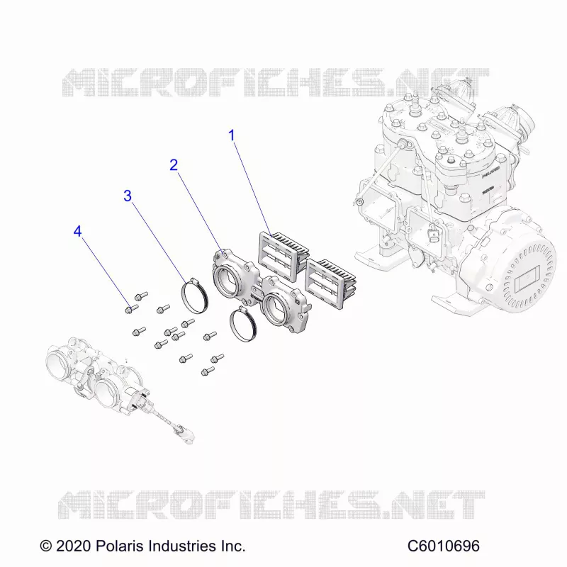 MOTEUR, REED VALVE