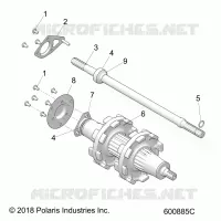 DRIVE TRAIN, JACKSHAFT AND ARBRE DE TRANSMISSION