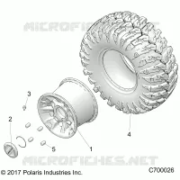ROUES, REAR