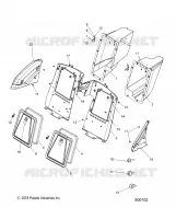 RANGEMENT COMPARTMENTS, REAR