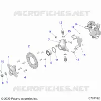SUSPENSION AVANT HUB