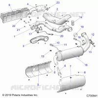 ENGINE, ECHAPPEMENT