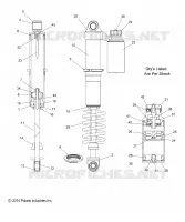 AMORTISSEUR IFS W/RESERVOIR (7044137)