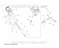 MOTEUR, CARBURATEUR MOUNTING/POMPE A CARBURANT/LINES