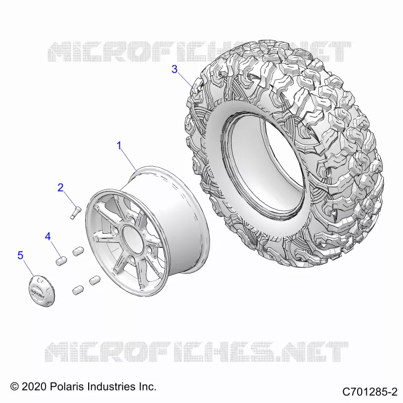 ROUES, REAR
