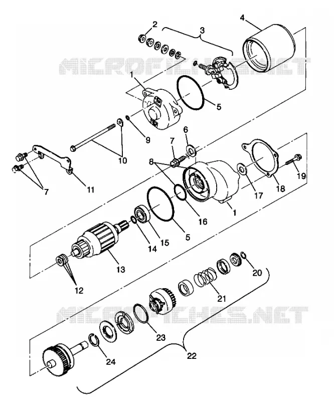 DEMARREUR Sport 400L W98BA38C (4947234723D003)