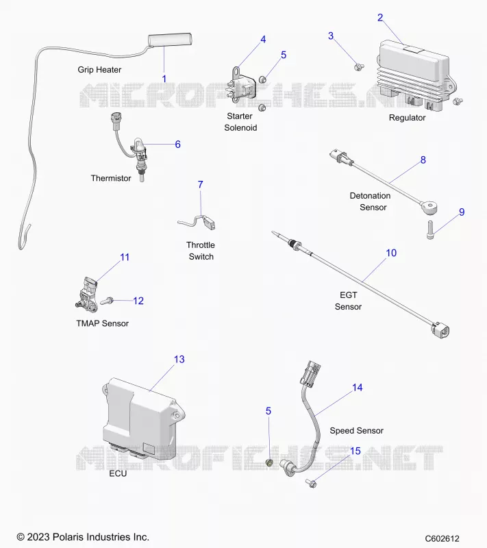 ELECTRICITE, COMPONENTS