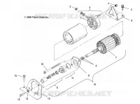 MOTEUR, DEMARREUR