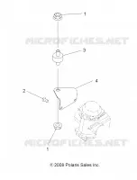 MOTEUR, CARBURATEUR BRACKET