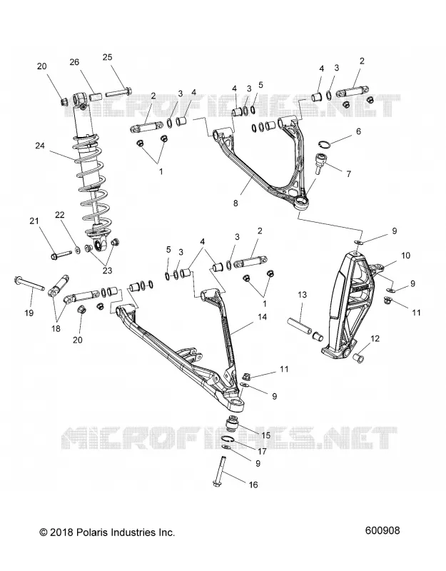 TRIANGLES SUSPENSIONS AVANT 