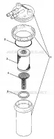 SEPARATEUR CARBURANT / EAU SL 900 B974091 and SL 1050 B974090 (4940974097C012)
