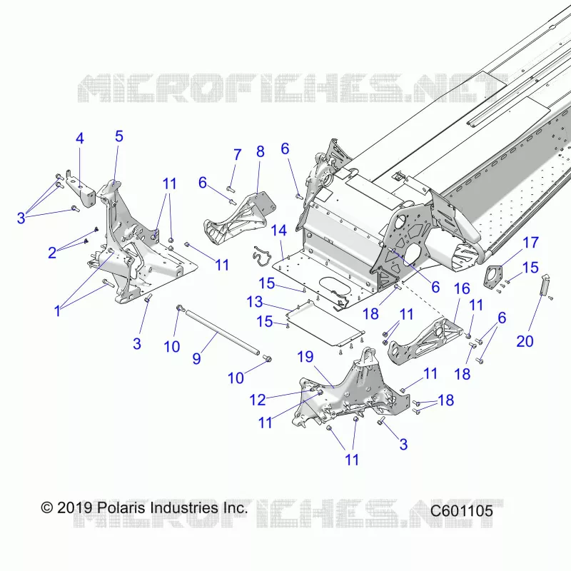 CHASSIS, BULKHEAD ASM.