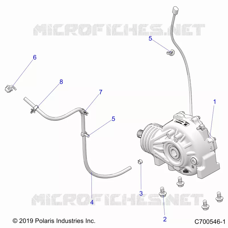 SYSTÃˆME DE TRANSMISSION, FRONT GEARCASE MOUNTING