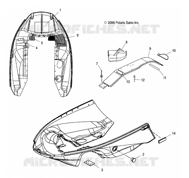 CARROSSERIE AVANT FOIL AND PROTECTION D'EMBRAYAGE