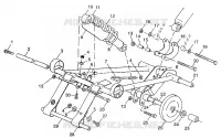 BRAS DE SUSPENSION AVANT 440 XCR 0971660 (4937893789B010)