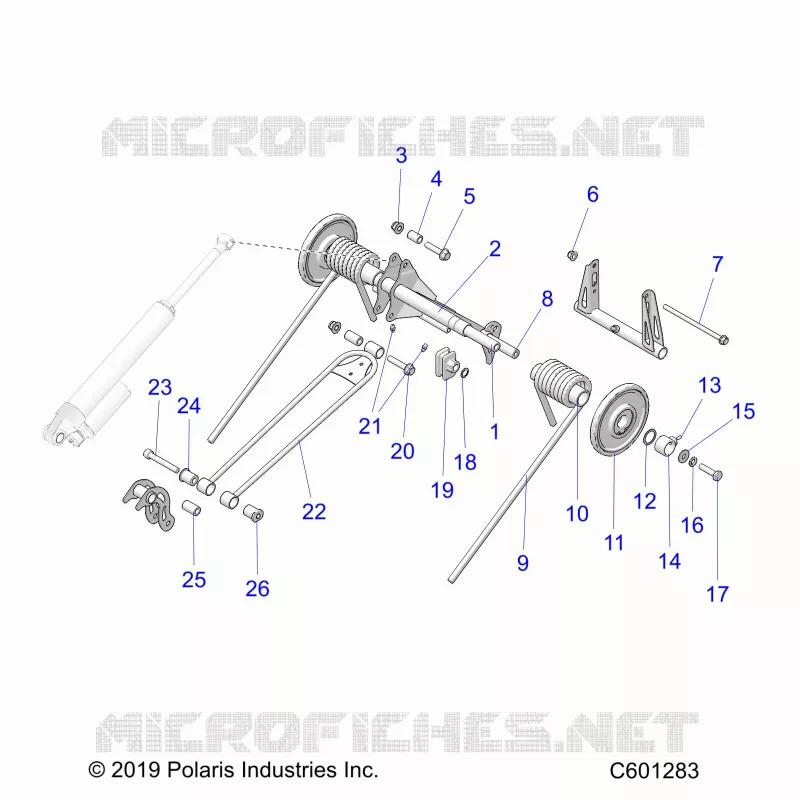 SUSPENSION, BRAS DE SUSPENSION ARRIERE