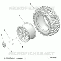 ROUES, REAR