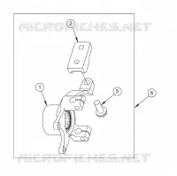 DIRECTION, KNUCKLE, RIGHT W/OFFSET EXTENSION