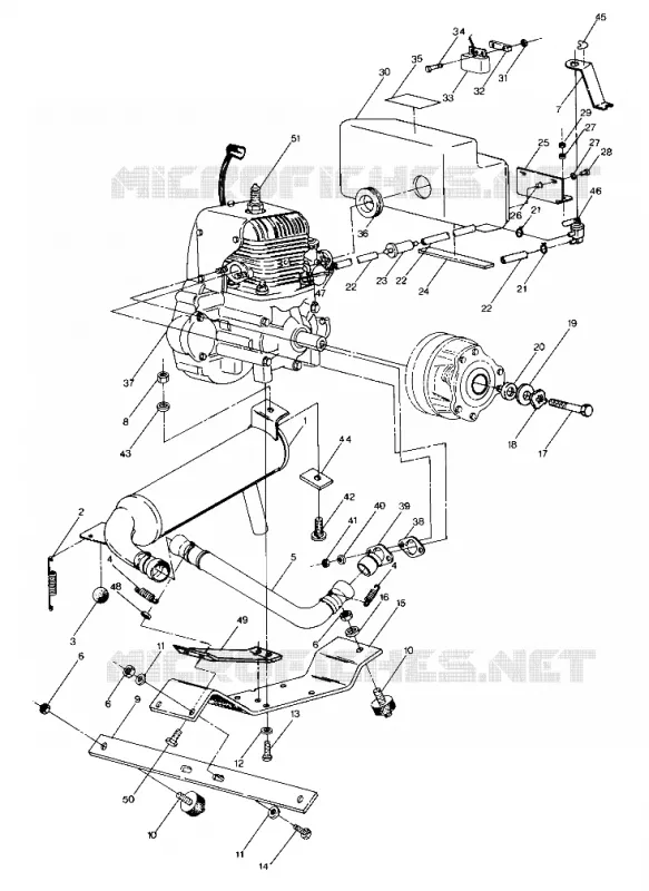 SUPPORT MOTEUR Star (4916811681025A)