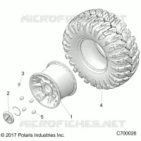 ROUES, REAR