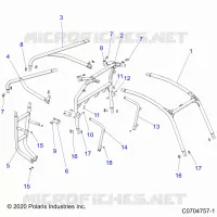 CHASSIS, CAB CADRE