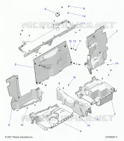 CARROSSERIE ARRIERE CLOSEOFF