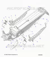 CHASSIS, PROTECTION D'EMBRAYAGE, FOOTRESTS, AND RUNNINGBOARDS