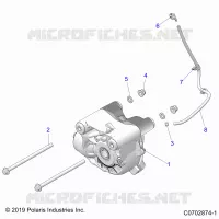 DRIVE TRAIN, FRONT SUPPORT PONT