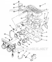 CYLINDRE 500 EFI / 0930674 and  500 EFI SKS / 0930574 (4922962296030A)