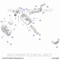 SYSTÃˆME DE TRANSMISSION, CLUTCH COVER AND DUCTING